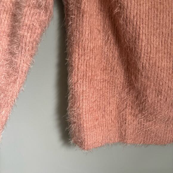 MinkPink Florentine Fuzzy Off Shoulder Sweater - Picture 3 of 6